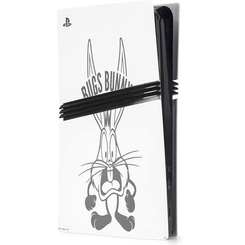 Looney Tunes Bugs Bunny Big Head PS5 Pro Console Skin