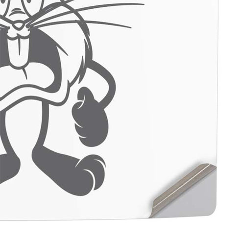 Looney Tunes Bugs Bunny Big Head PS5 Pro Console Skin