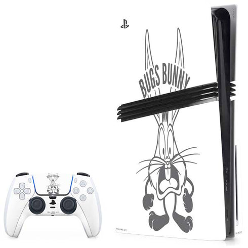 Looney Tunes Bugs Bunny Big Head PlayStation PS5 Skins