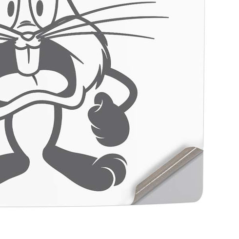 Looney Tunes Bugs Bunny Big Head PS5 Pro Disk Console Skin