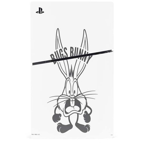 Looney Tunes Bugs Bunny Big Head PS5 Slim Digital Edition Console Skin