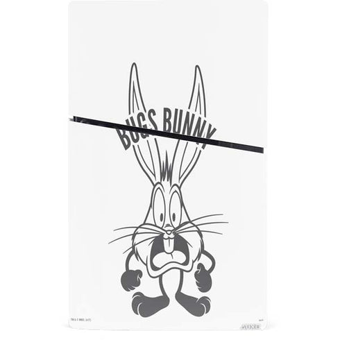 Looney Tunes Bugs Bunny Big Head PS5 Slim Digital Edition Console Skin