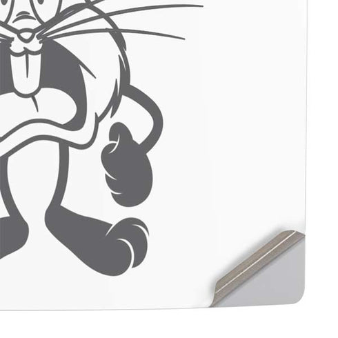 Looney Tunes Bugs Bunny Big Head PS5 Slim Digital Edition Console Skin