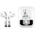 Looney Tunes Bugs Bunny Black White Apple AirPods Skin