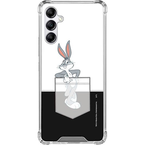 Looney Tunes Bugs Bunny Black White Gabb Phone 4 Clear Case