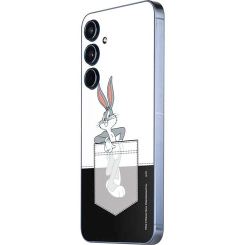 Looney Tunes Bugs Bunny Black White Galaxy A35 5G Skin