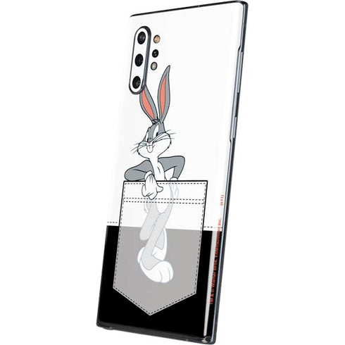 Looney Tunes Bugs Bunny Black White Galaxy Note 10 Plus Skin