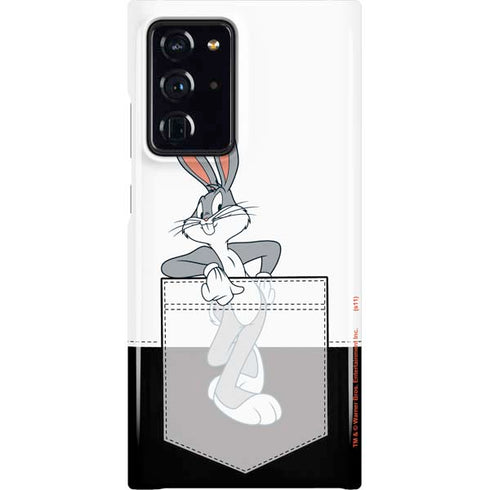 Looney Tunes Bugs Bunny Black White Galaxy Cases