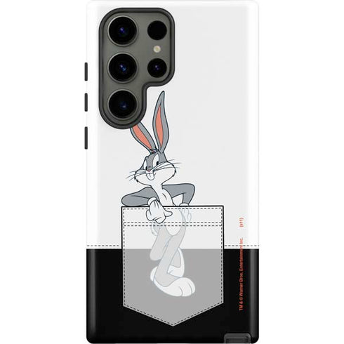 Looney Tunes Bugs Bunny Black White Galaxy S23 Ultra Pro Case