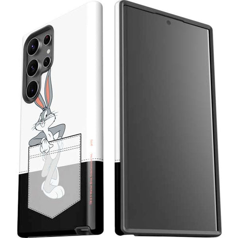 Looney Tunes Bugs Bunny Black White Galaxy S23 Ultra Pro Case