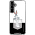 Looney Tunes Bugs Bunny Black White Galaxy S26 Plus Clear Case