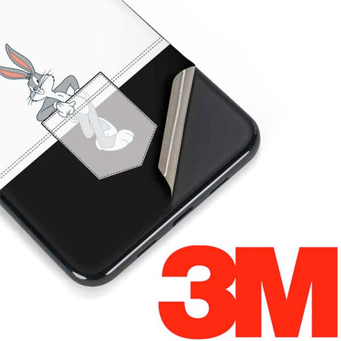 Looney Tunes Bugs Bunny Black White Google Pixel 3a XL Skin
