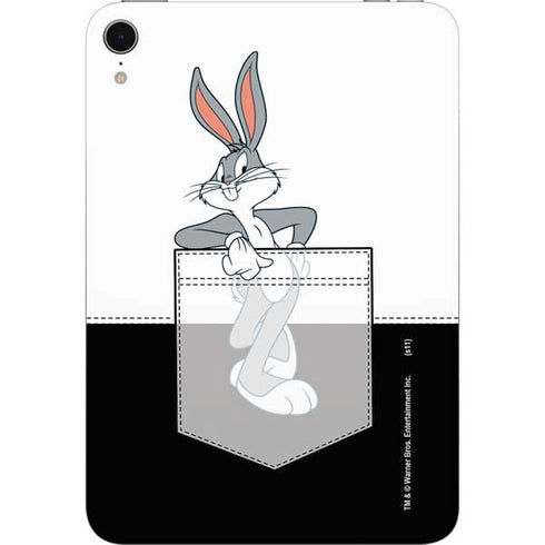Looney Tunes Bugs Bunny Black White Apple iPad Mini Skin