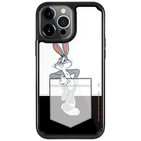 Looney Tunes Bugs Bunny Black White iPhone Cases