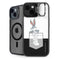 Looney Tunes Bugs Bunny Black White iPhone 14 Kickstand Case