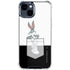 Looney Tunes Bugs Bunny Black White iPhone 15 Clear Case