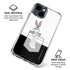 Looney Tunes Bugs Bunny Black White iPhone 15 Clear Case