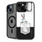 Looney Tunes Bugs Bunny Black White iPhone 15 Kickstand Case