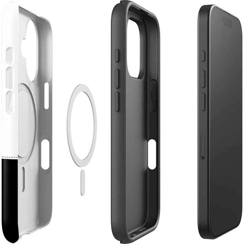 Looney Tunes Bugs Bunny Black White iPhone 16 Magsafe Impact Case