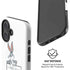 Looney Tunes Bugs Bunny Black White iPhone 16 Magsafe Impact Case