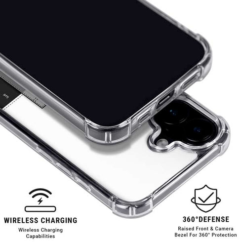 Looney Tunes Bugs Bunny Black White iPhone 16 Plus MagSafe Case