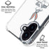 Looney Tunes Bugs Bunny Black White iPhone 16 Plus MagSafe Case