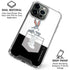 Looney Tunes Bugs Bunny Black White iPhone 16 Pro Clear Case