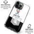 Looney Tunes Bugs Bunny Black White iPhone 16 Pro Max Clear Case