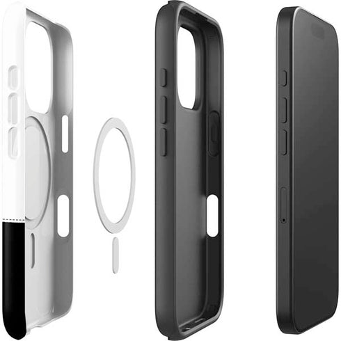 Looney Tunes Bugs Bunny Black White iPhone 16 Pro Max Magsafe Impact Case