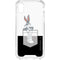Looney Tunes Bugs Bunny Black White iPhone XS Clear Case