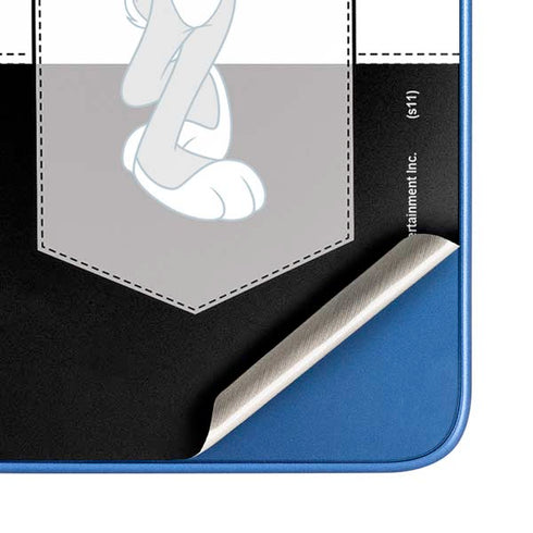 Looney Tunes Bugs Bunny Black White Moto G Play 4G (2024) Skin