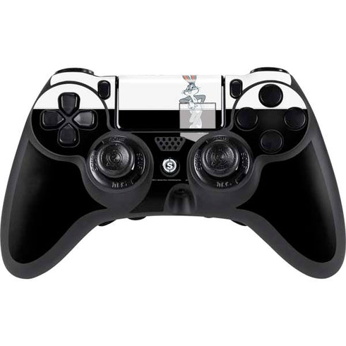 Looney Tunes Bugs Bunny Black White PlayStation PS4 Skins