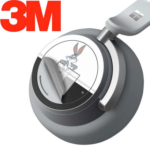 Looney Tunes Bugs Bunny Black White Surface Headphones Skin