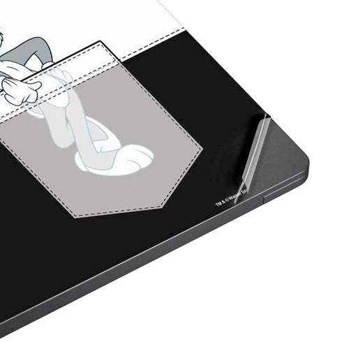 Looney Tunes Bugs Bunny Black White Surface Laptop 7 13.8in Skin
