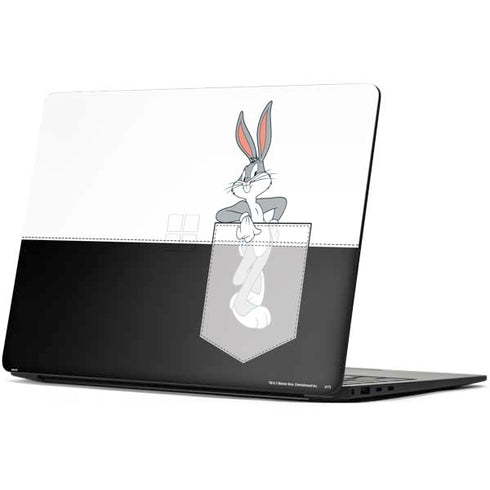 Looney Tunes Bugs Bunny Black White Surface Laptop 7 15in Skin