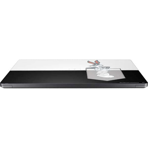 Looney Tunes Bugs Bunny Black White Surface Laptop 7 15in Skin