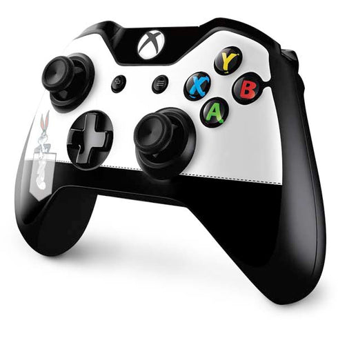 Looney Tunes Bugs Bunny Black White Xbox One Controller Skin