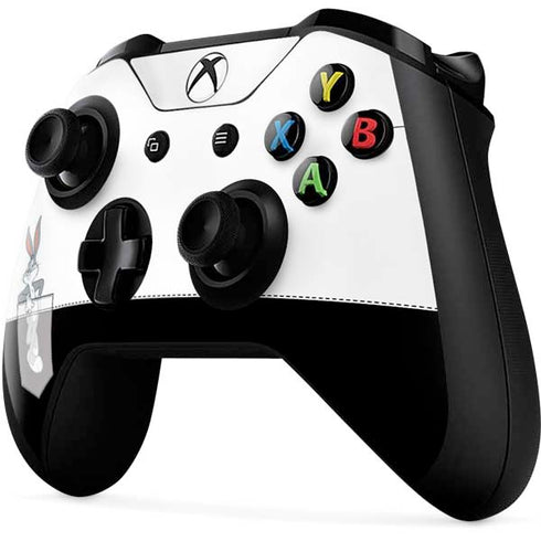 Looney Tunes Bugs Bunny Black White Xbox One X Controller Skin