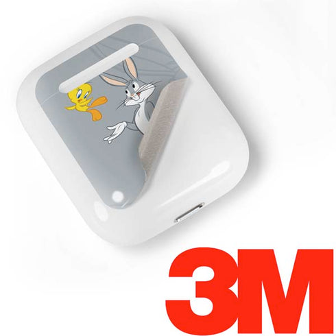 Looney Tunes Bugs Bunny Double Apple AirPods Skin