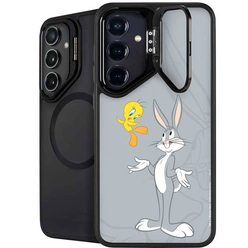 Looney Tunes Bugs Bunny Double Galaxy S25 Kickstand Case
