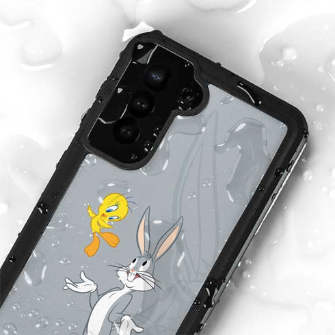 Looney Tunes Bugs Bunny Double Galaxy S24 Plus Waterproof Case