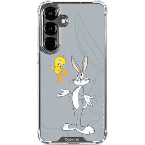 Looney Tunes Bugs Bunny Double Galaxy S26 Clear Case