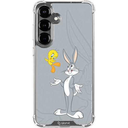 Looney Tunes Bugs Bunny Double Galaxy S26 Plus Clear Case