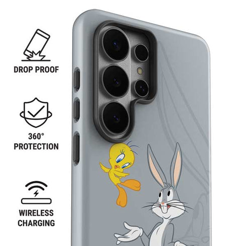 Looney Tunes Bugs Bunny Double Galaxy S26 Ultra Impact Case