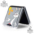 Looney Tunes Bugs Bunny Double Galaxy Z Flip6 Clear Case