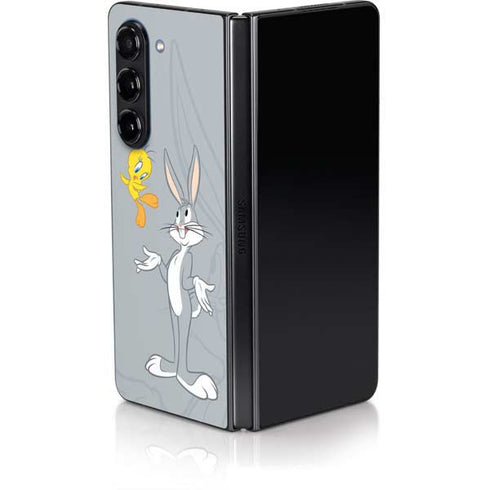 Looney Tunes Bugs Bunny Double Galaxy Z Fold5 5G Skin