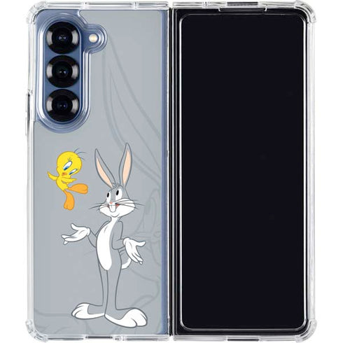 Looney Tunes Bugs Bunny Double Galaxy Z Fold6 Clear Case