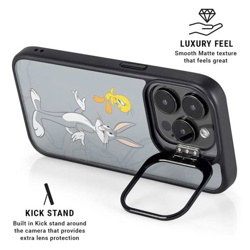 Looney Tunes Bugs Bunny Double iPhone 13 Pro Kickstand Case