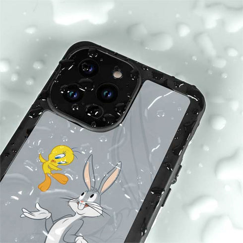 Looney Tunes Bugs Bunny Double iPhone 15 Pro Waterproof Case