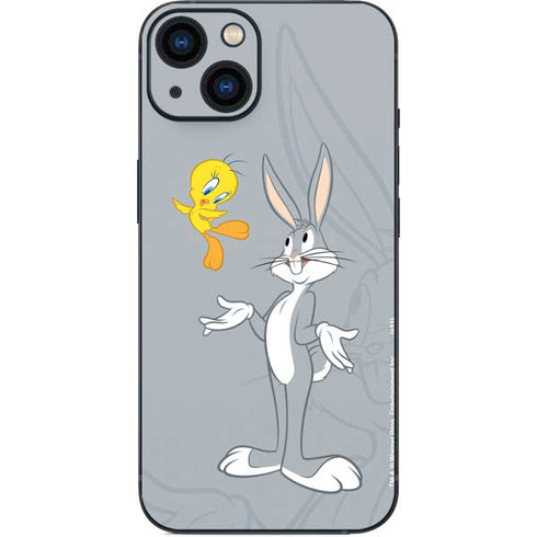 Looney Tunes Bugs Bunny Double iPhone 15 Skin